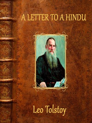 cover image of A Letter to a Hindu